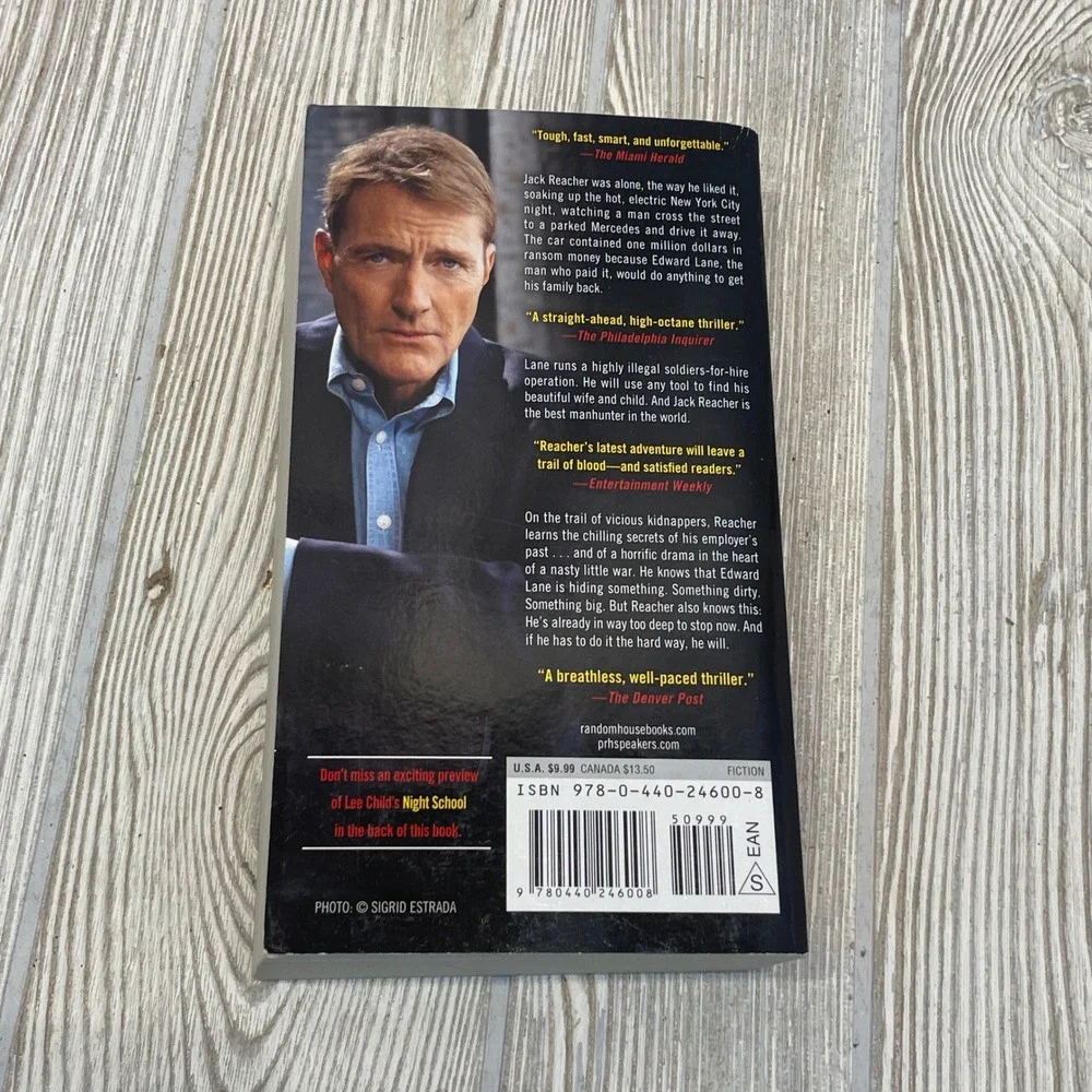 Lee Child Jack Reacher Book Lot Persuader Never Go Back The Hard Way Paperback